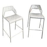 Bludot designer high chairs/ barstools x2