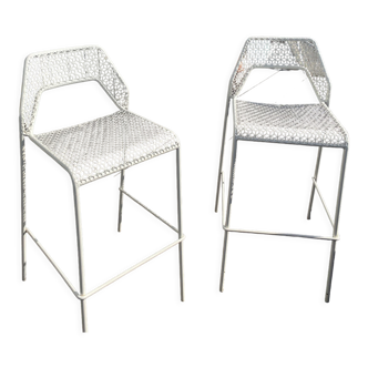 Bludot designer high chairs/ barstools x2