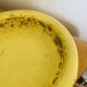 Yellow and gold catch-all, Jean Mazeaud & Faverot, Ateliers Sèvres MF