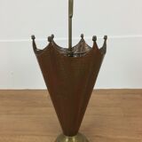 Porte-parapluie cuivre années 50