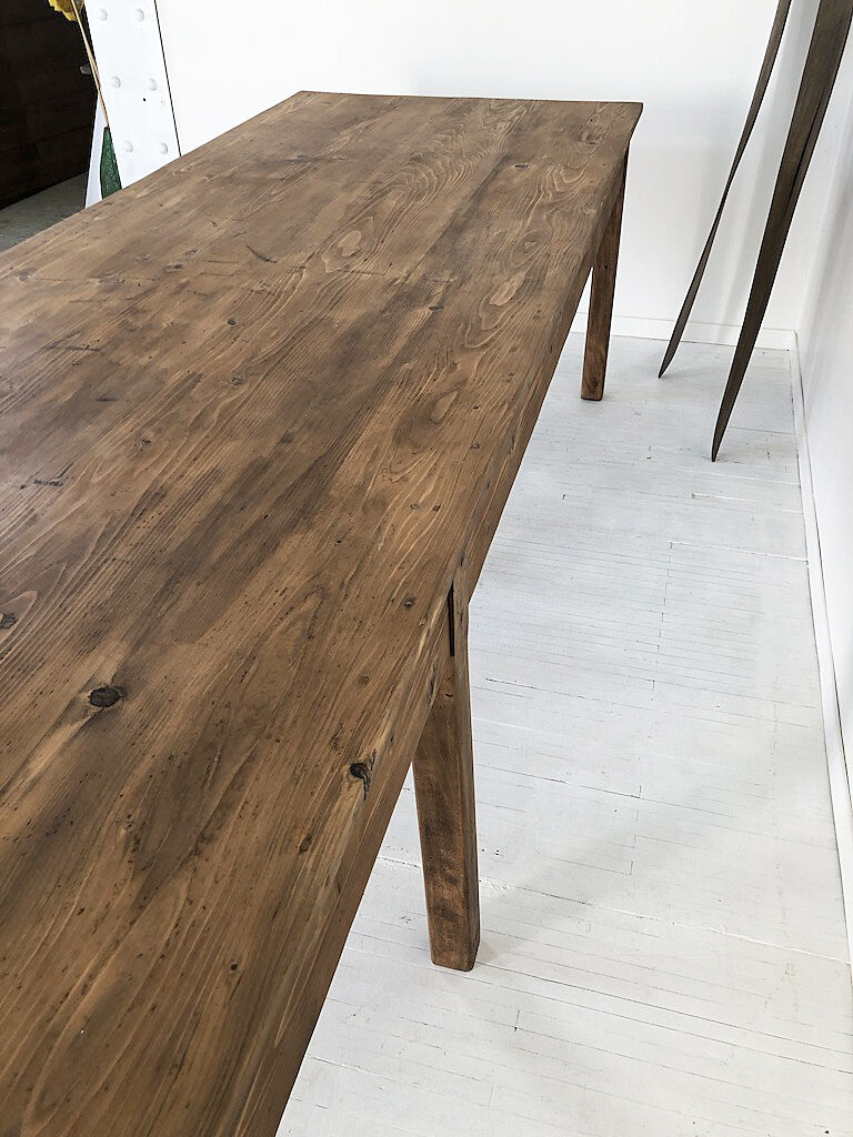 Pine farm table 4m