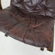 Set of 2 leather Ingmar Relling for Westnofa “Siesta” chairs, Norway 1960’s