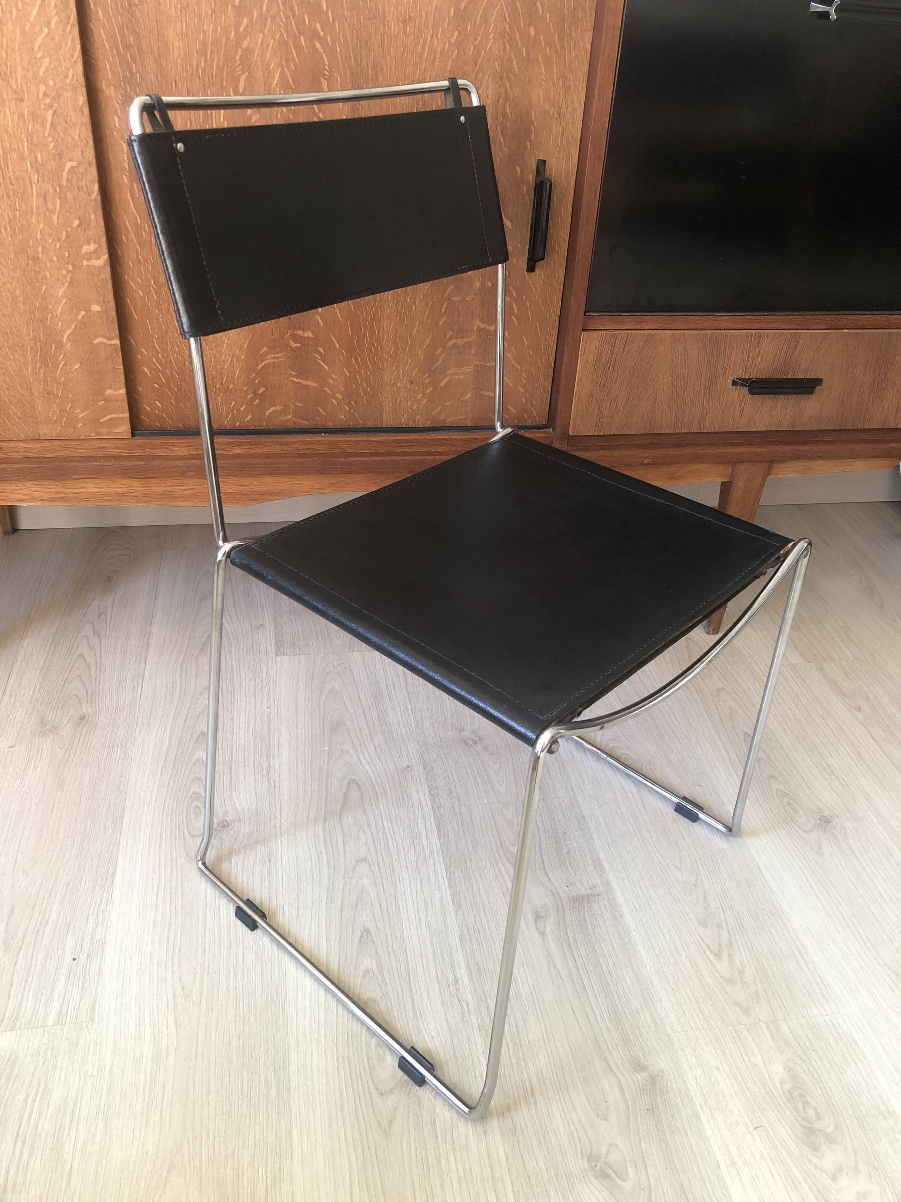 Giandomenico Belloti leather chair