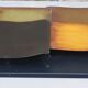 Set of 4 vintage metallic wall decorations