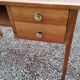 Office of the 50s in mahogany blond compass feet