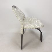 Ensemble de 4 chaises Giovanni Offredi Sail par Saporiti Italie 1973