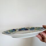 6 assiettes dessert à fleurs
