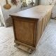 XXL solid oak counter sideboard
