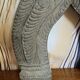 Ancient wooden sculpture – Finely carved Indonesian deity - 19th century