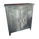 Industrial buffet, Parisian style, metal