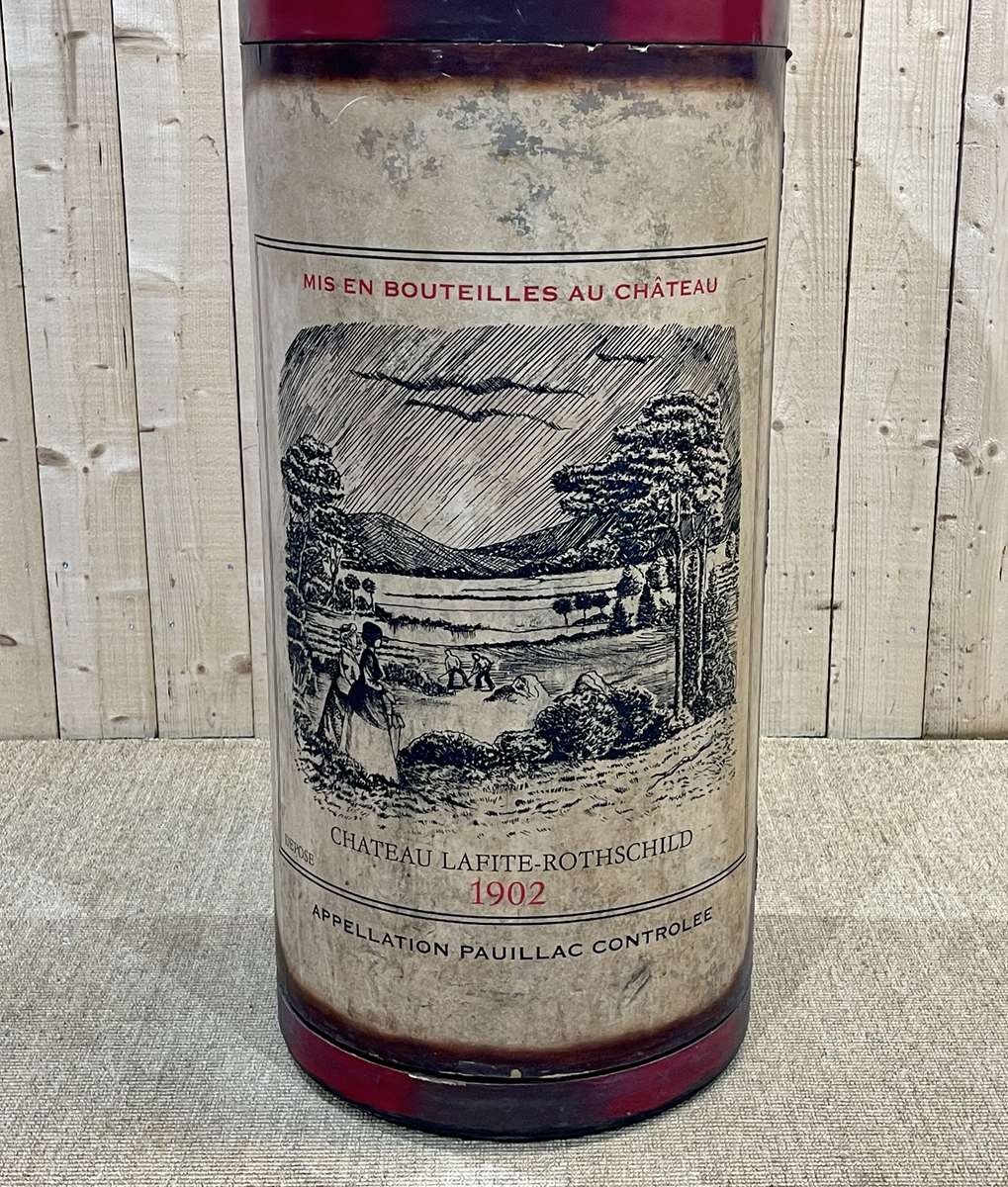 Advertising bar furniture in the shape of a giant wine bottle 90s
