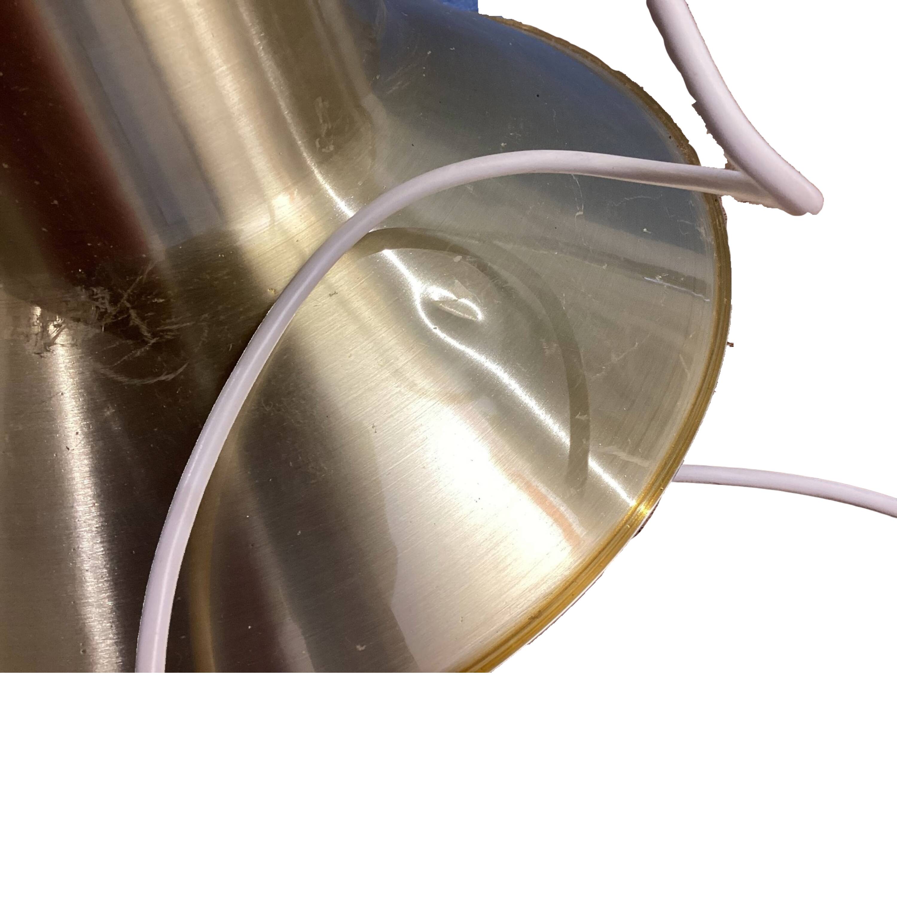 Pair of "Auditorie" pendants by Svend Middelboe for Nordisk Solar 1960