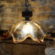 Murano glass pendant lamp 70s