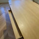 King Living coffee/dining table - extendable light wood