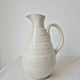 Stoneware Carafe/Vase '1970s "Grespots" - Digoin France Vintage