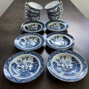 6 Tasses porcelaine de Chine