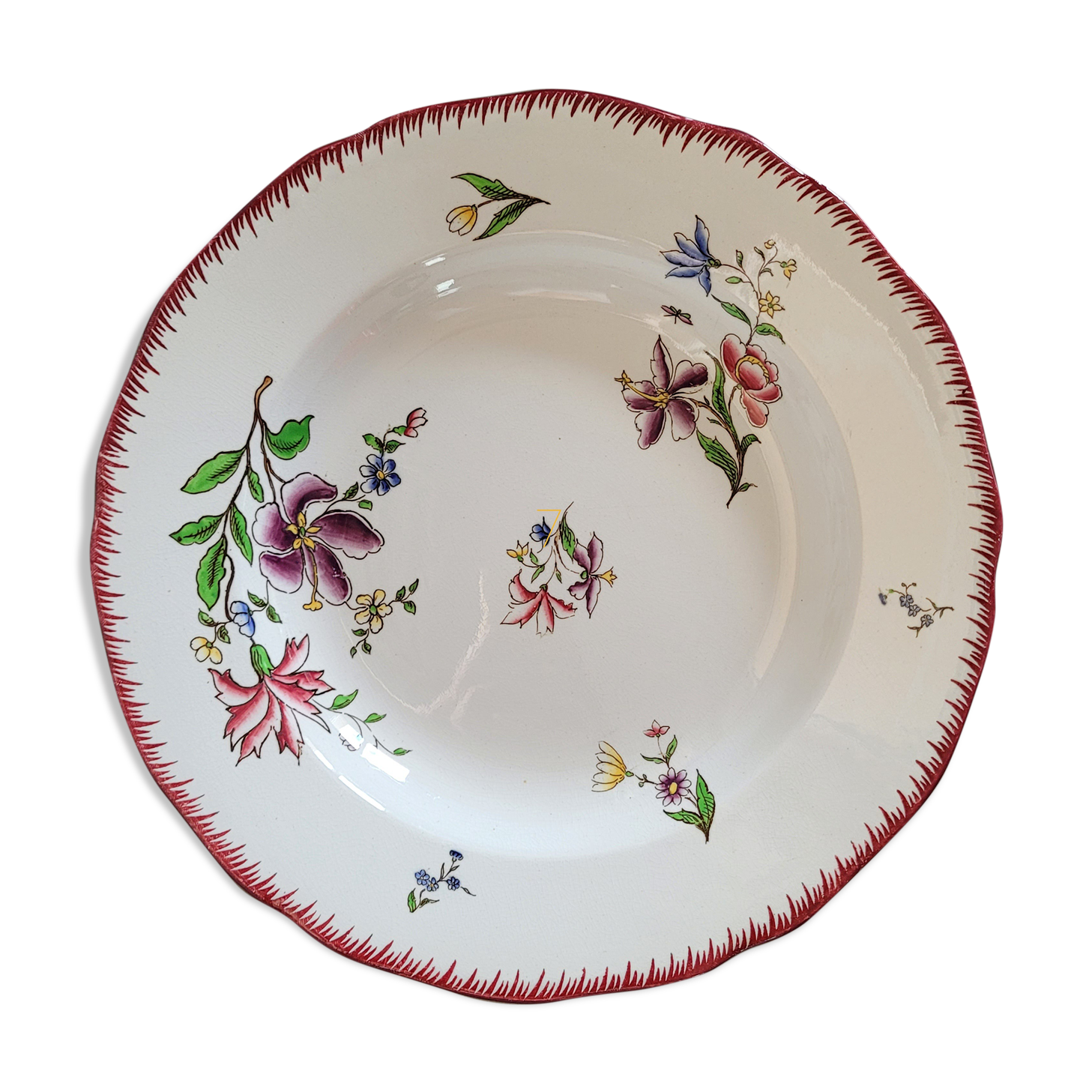 Hollow plates sarreguemines