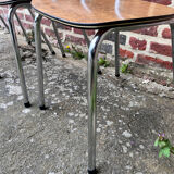 Set of 4 formica chairs