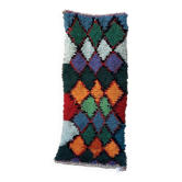 Moroccan carpet azilal colorful - 78 x 180 cm