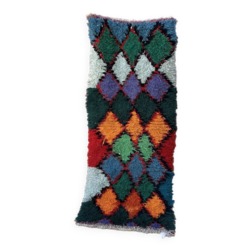 Tapis Marocain azilal coloré - 78 x 180 cm