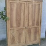 Natural wood cabinet, linen