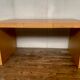 Vintage Modernist design desk with 3 drawers in Light Oak