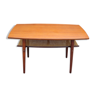 Table basse scandinave en teck Svenska Möbelindustriförbundet