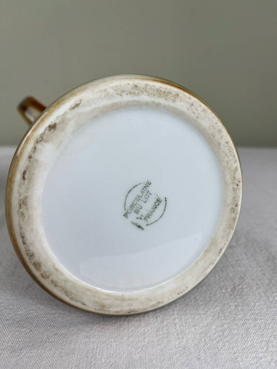 Vintage porcelain carafe