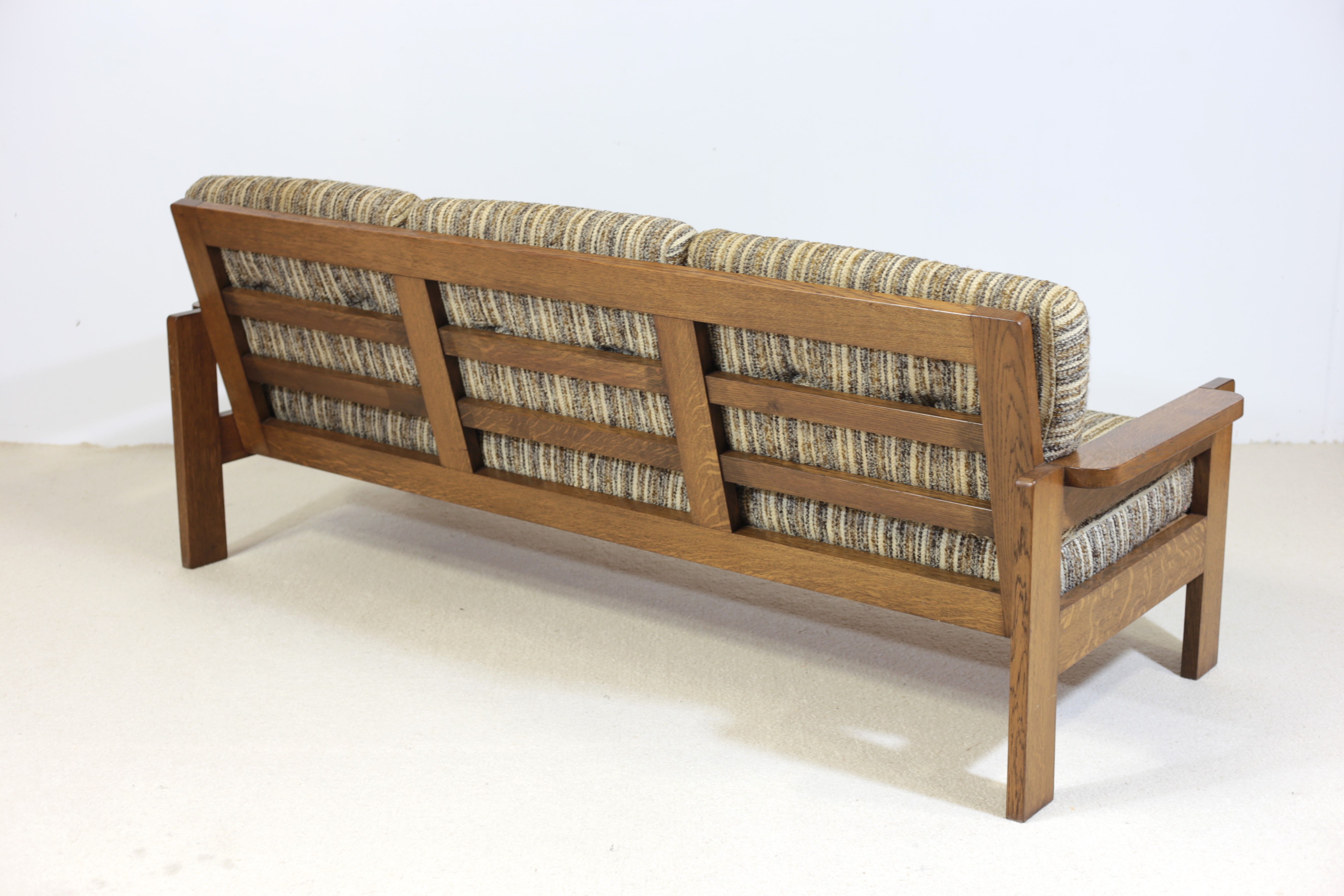 Danish brutalist sofa duo