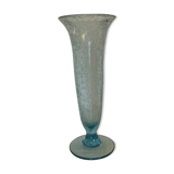 Biot blue vase