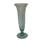 Biot blue vase