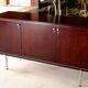 Sideboard solid wood and steel, France, cira 1970, Negroni edition