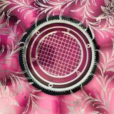Plat en verre teinté