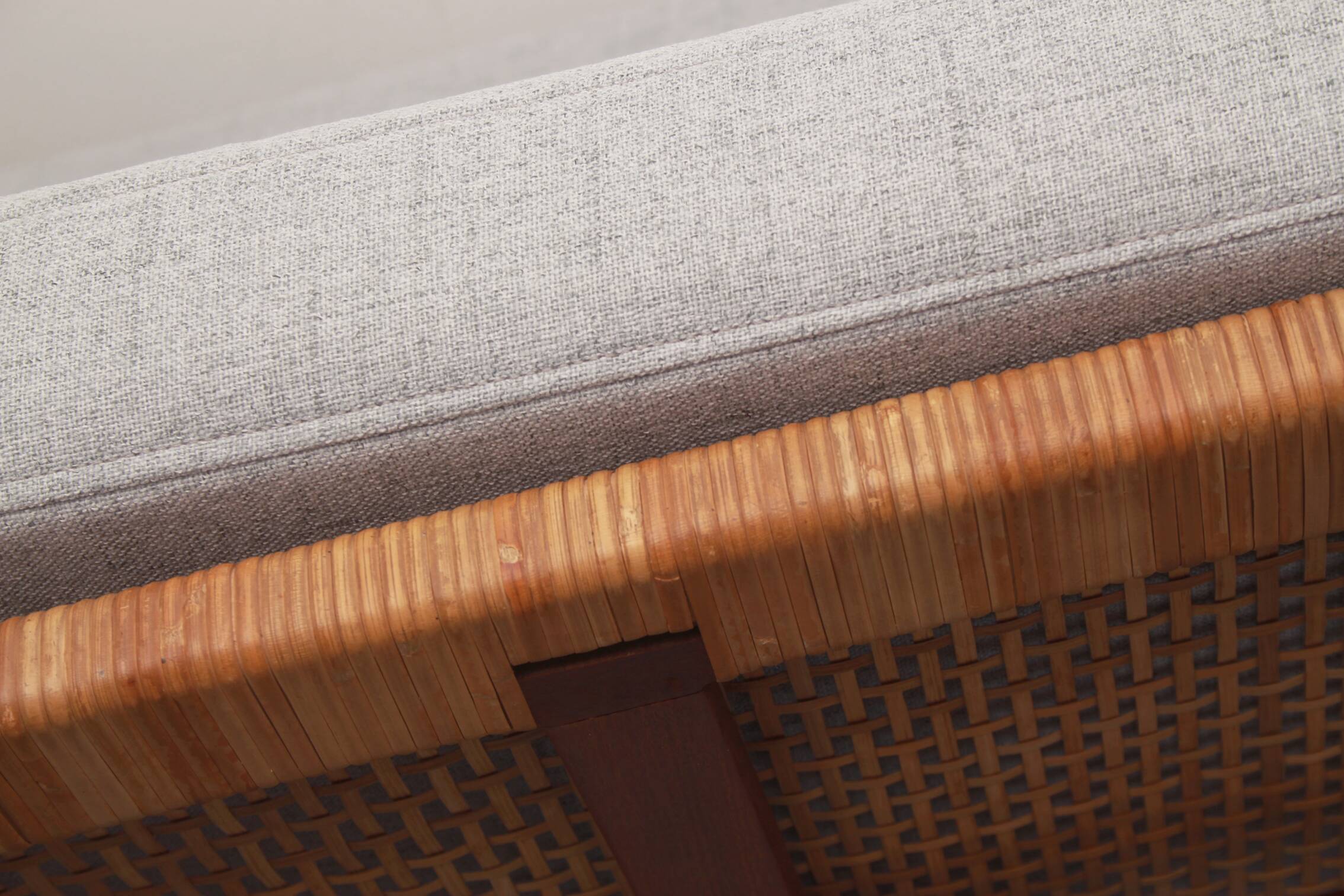 1950s sofa in teak Hartmut Lohmeyer