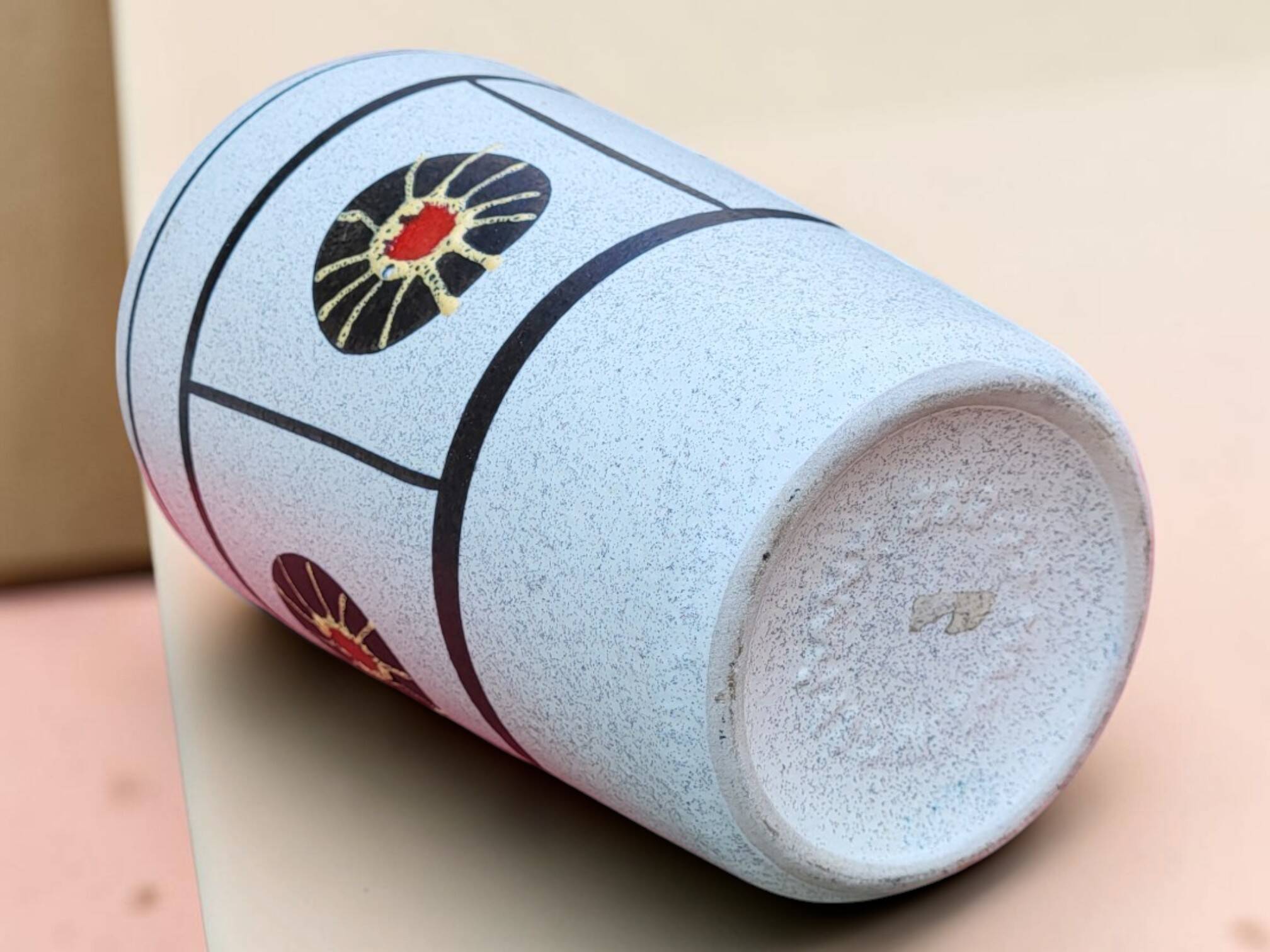 Vintage ceramic vase from the 1960s-70s.