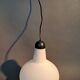 Suspension opaline Vintage.
