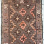Vintage Anatolian kilim rug 170x96 cm made of natural wools.
