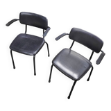 2 x Dining chair by Ahrend De Cirkel / 1960s