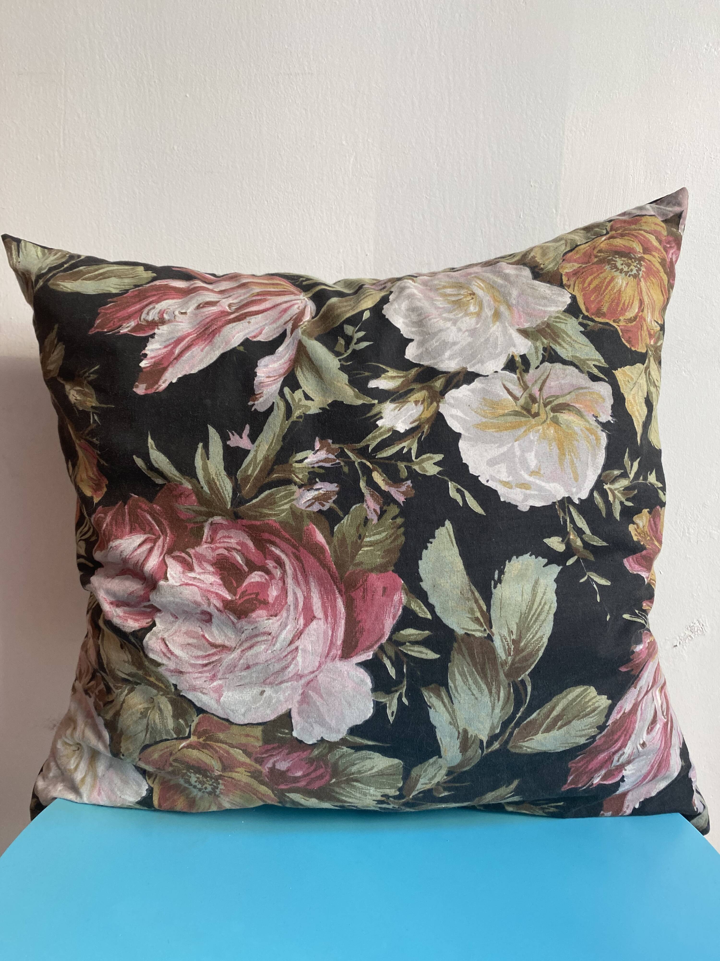 Floral cushion