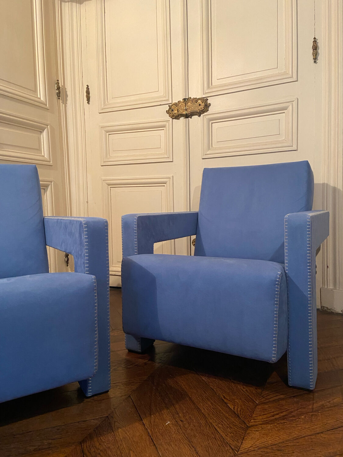 Utrecht armchair pair - Gerrit Rietveld, Cassina