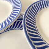 Assiettes à dessert Digoin "Jacquot"