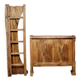Empire period walnut bed circa 1810-1820
