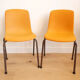 Paire de chaises enfant vintage