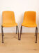 Pair of vintage children's chairs