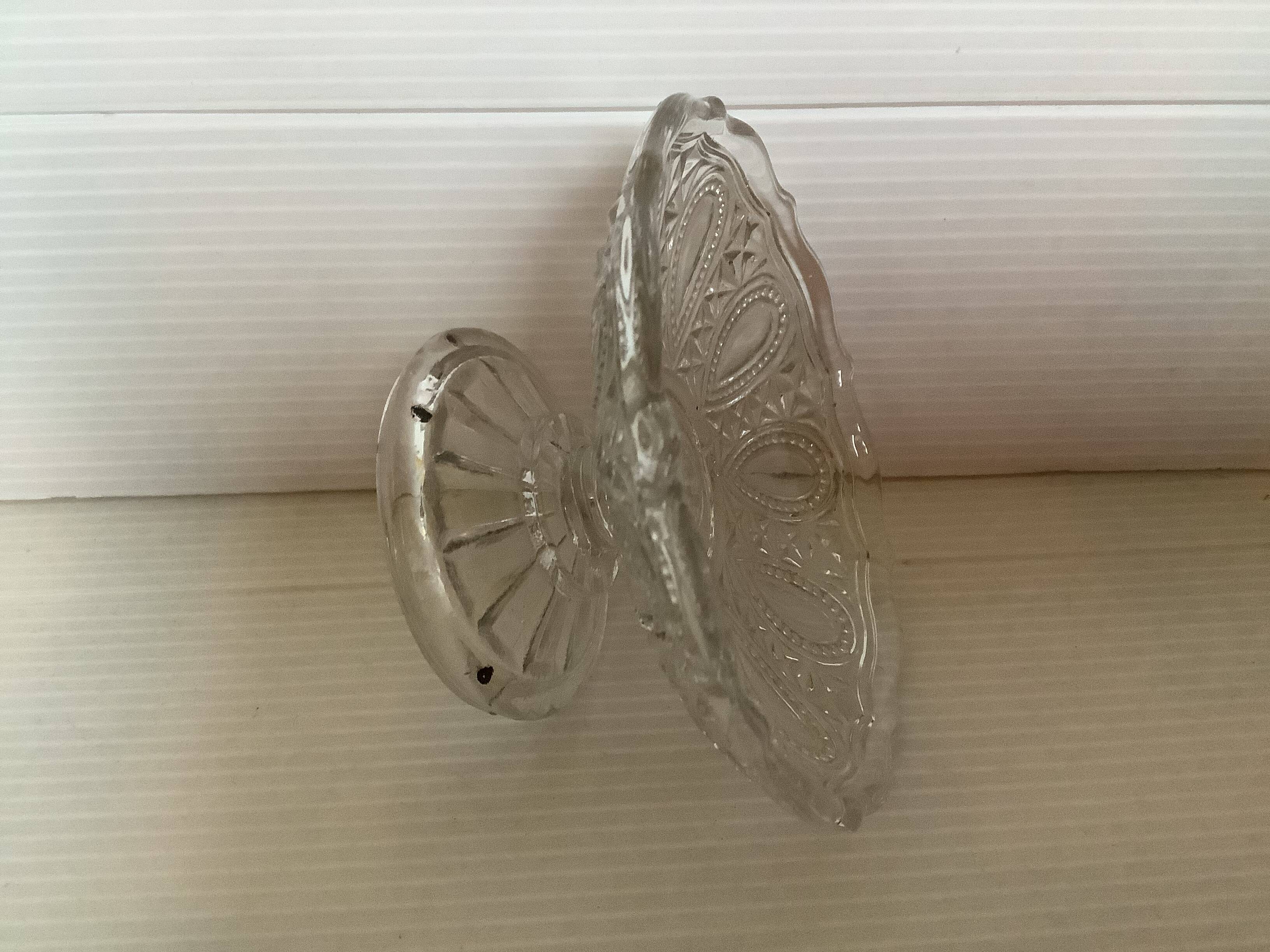 Old glass ring holder
