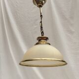 Pressed glass hanging and laiton size