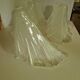 Antique Art Deco glass tulip