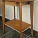 1950s side table with compass legs