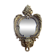 oval decorative wall mirror in Louis XV style
