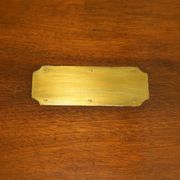 Kennedy military campaign desk Harrods in hardwood